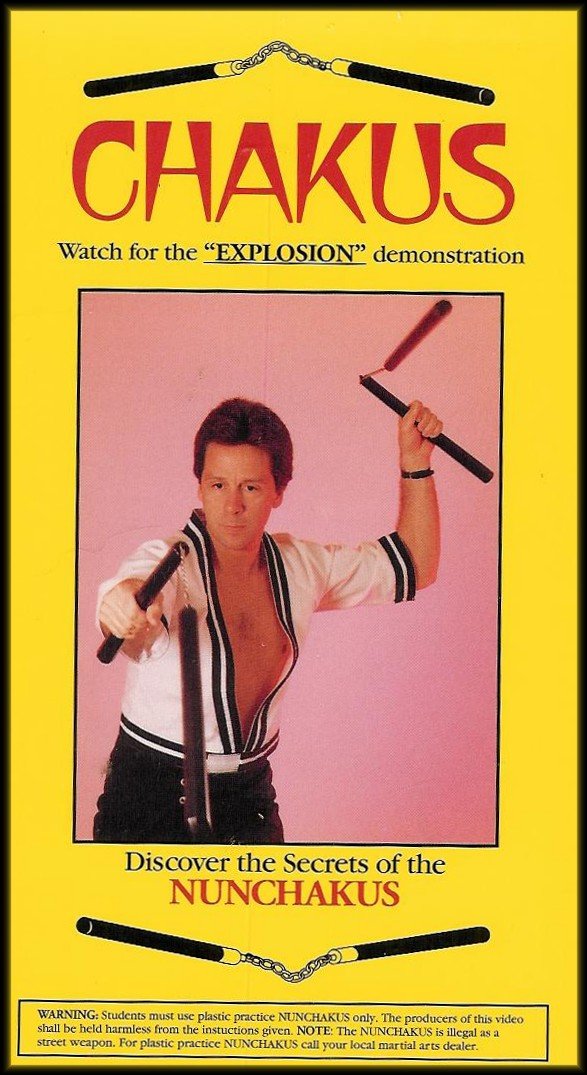 Chakus: Instruction and Demonstration (Discover the Secrets of American Style Nunchakus) VHS VIDEO