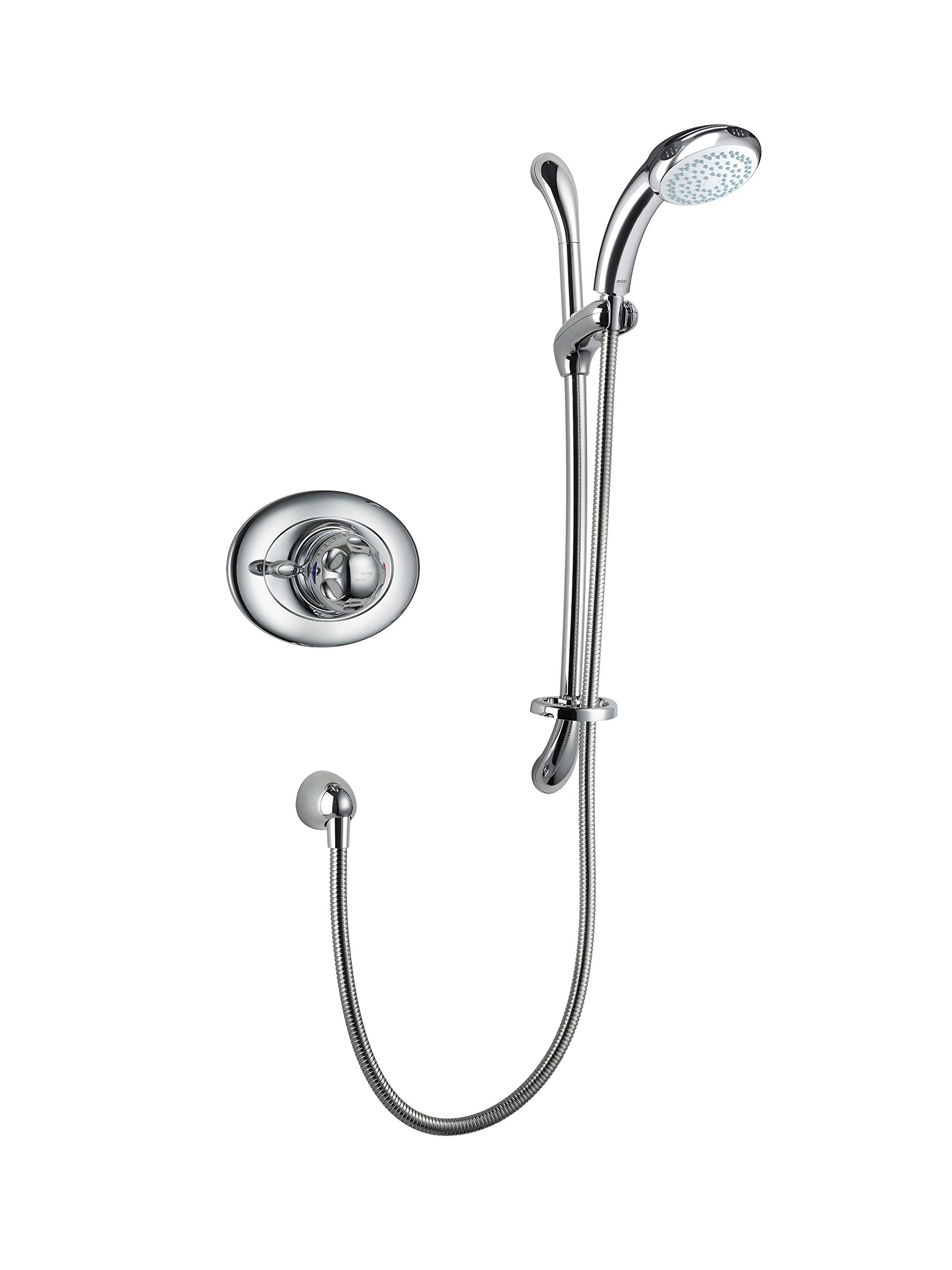 Mira Showers Excel Mixer Shower Built-in Variable (BIV) Mixer Shower Chrome 1.1518.303