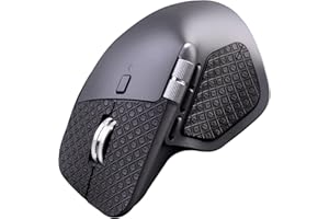 Anti-Slip Grip Tape for Logitech MX Master 4, Sweat-Absorbing Lizard Skin Sticker, Easy Remove Residue-Free Mouse Grip for Wi