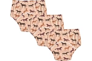 Mazeann Toddler Potty Training Underwear Cotton Absorbent Soft Baby Girl Boy Potty Training Pant 2t-5t