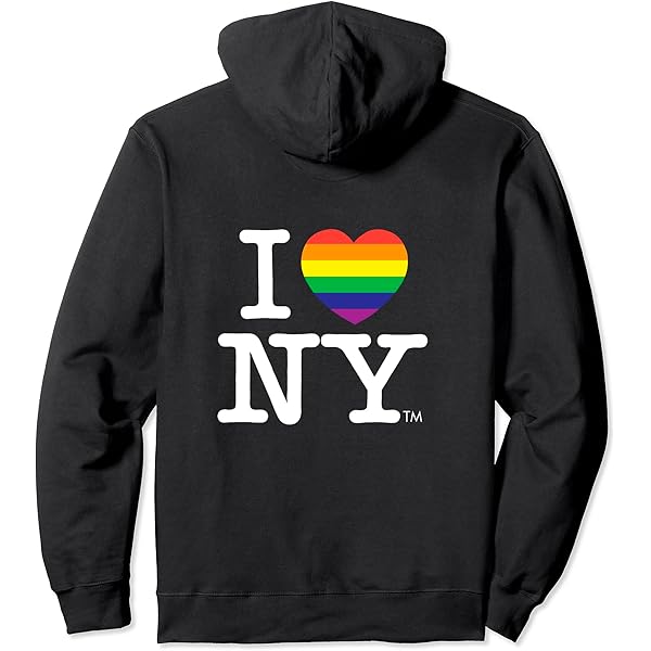 Amazon.com: I LOVE NY Classic Logo Zip Hoodie : Clothing