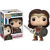 Funko POP Movies DC Wonder Woman Movie Wonder Woman Action Figure, Multicolor, Standard