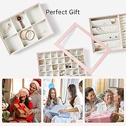 Vee Stackable Jewelry Tray for