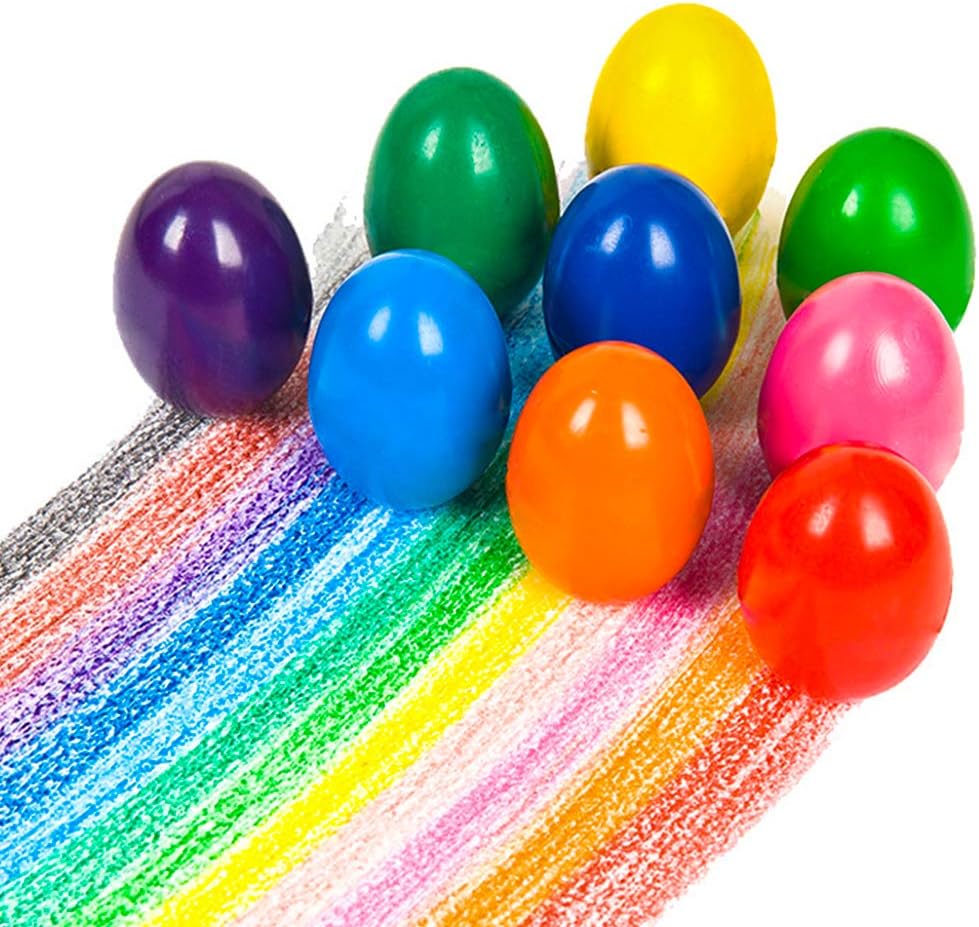 Crayons for Kids Egg Crayons for Kids Washable Baby Crayons for 1 Year