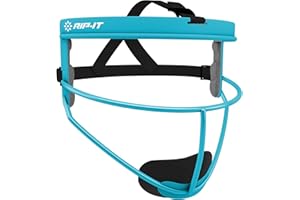 RIP-IT Original Defense Softball Face Mask | Lightweight Protective Softball Fielder's Mask