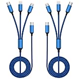 MPATIBY Multi Packs Charger Cable Nylon Braided