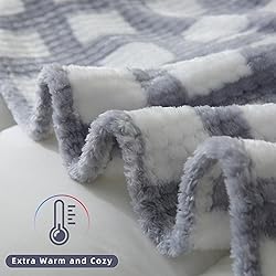 DaysU King Blanket for Couch Sofa Bed, Decorative