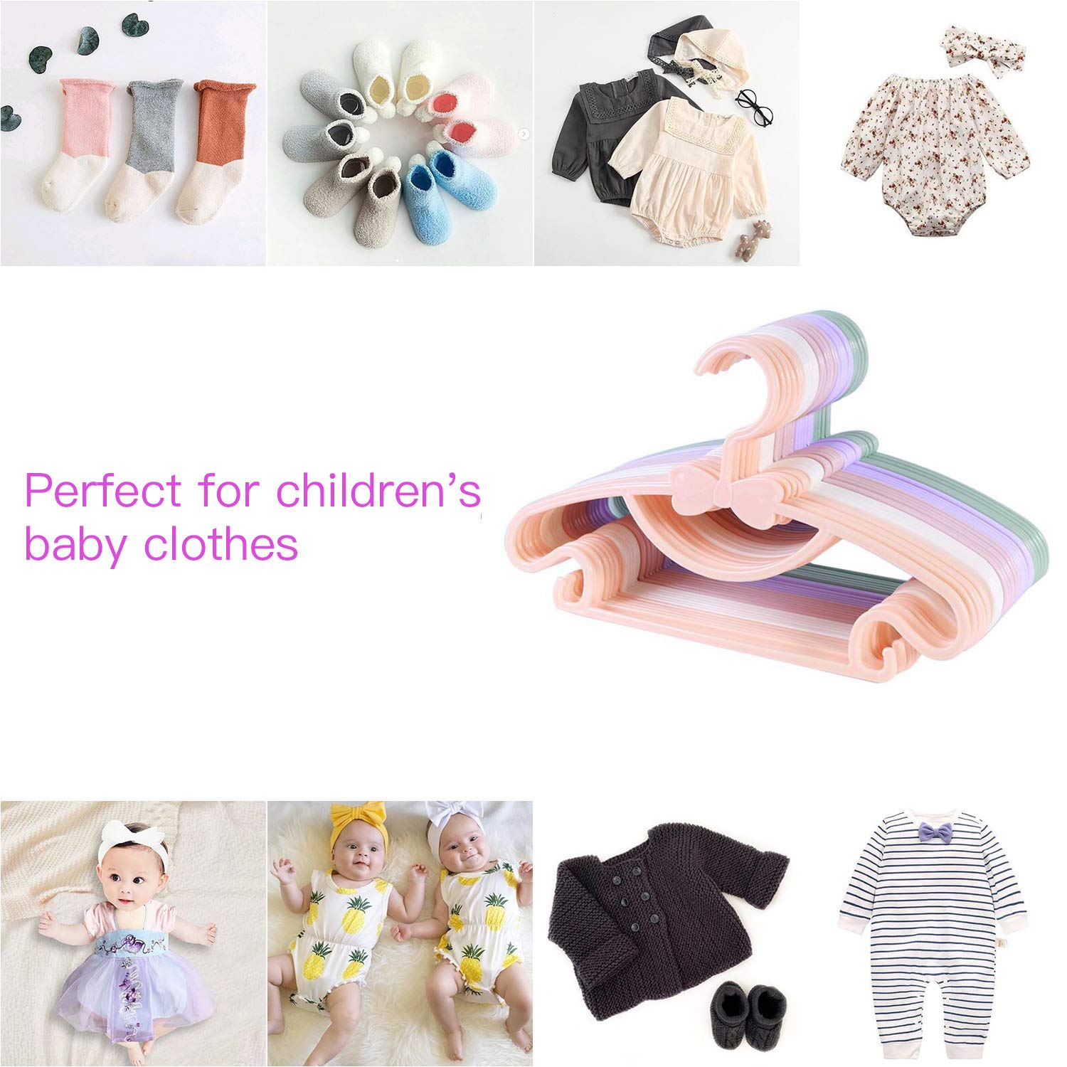 Balala Cintres Bebe Cintres Vetements Pour Enfants En Plastique De Stockage Cintres Durables 30 Pieces 29 5 Cm La Chambre De Bebe Mobilier Helpacreche Co Za