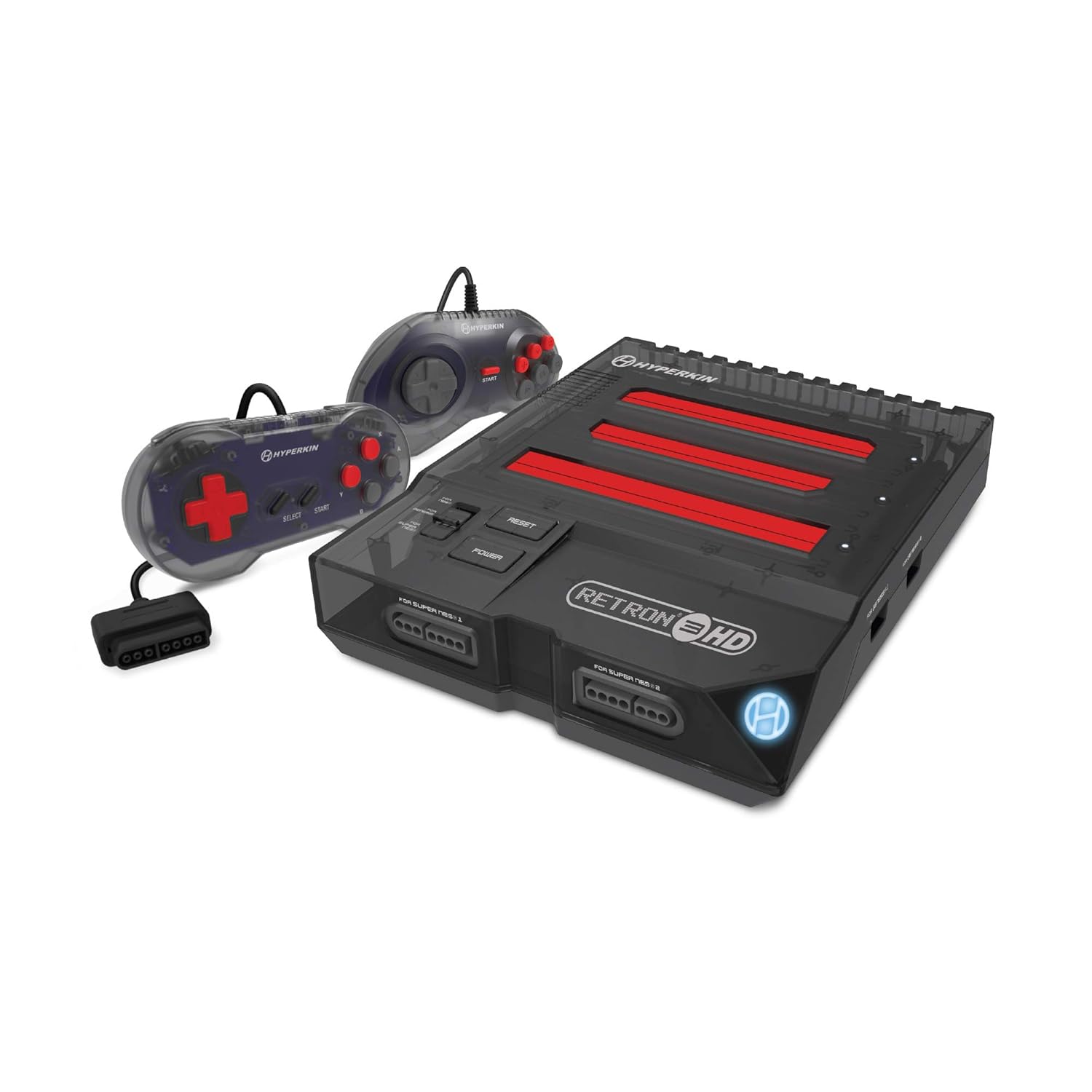 Hyperkin RetroN 3 HD 3-in-1 Retro Gaming Console for NES, Super Famicom, and Genesis/ Mega Drive (Space Black) - Sega Genesis: Video Games