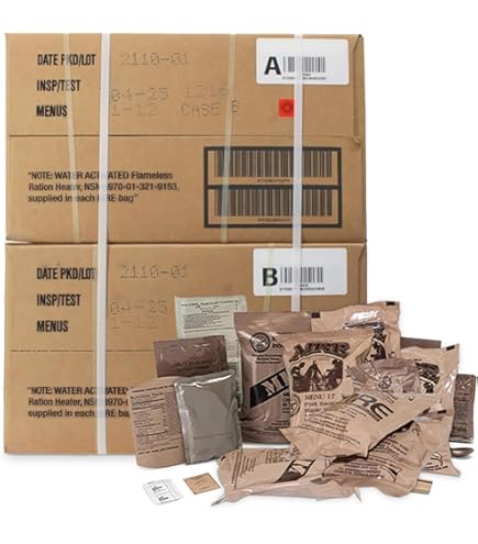 Amazon.com : Z-Ration ALL MREs 12 pack MRE Desserts Fresh & Fast
