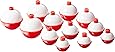 Eagle Claw Snap-On Floats Assortment, 12 Piece