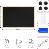 ALLboards Magnetic Chalkboard with Wooden Frame 90x60cm view 2