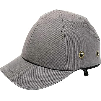 Amazon Co Jp Angelicate 軽量 ヘルメット 内蔵 帽子 プロテクター キャップ あご紐付き 防災 安全 選べるカラー 新 グレー 産業 研究開発用品