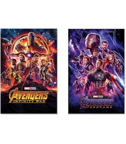 AVENGERS ENDGAME ポスターセット AVENGERS ENDGAME ポスターセット Amazon | (32枚 Set) Avengers
