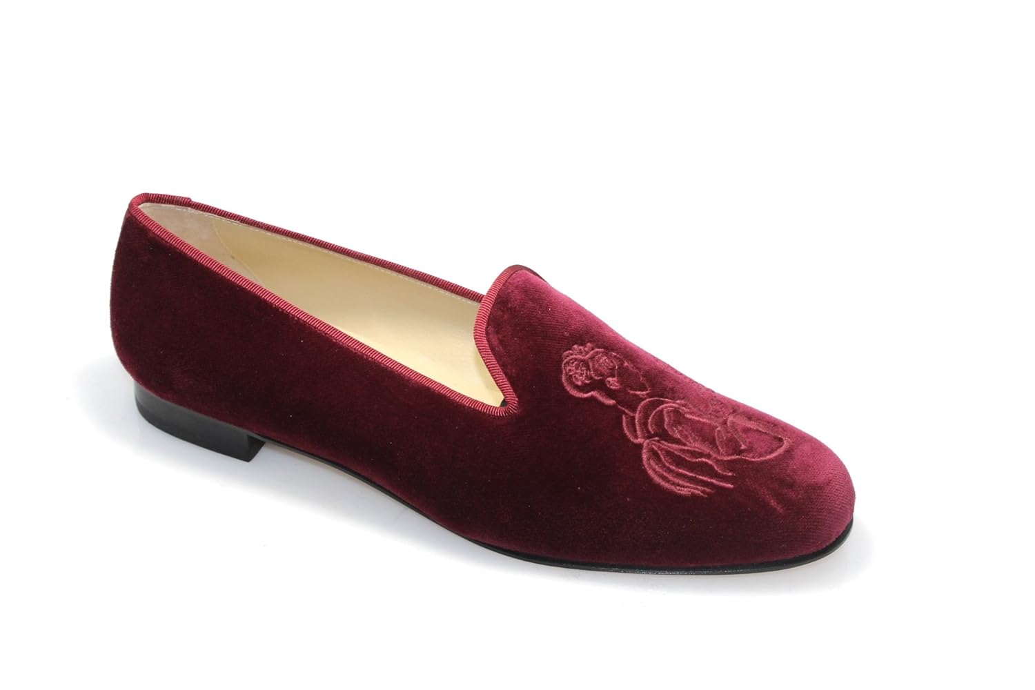 burgundy suede loafers womens