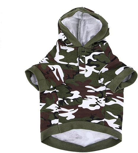 green camouflage hoodie
