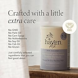 Haven A2 Cow Toddler Formula, Grass Fed Cow Milk