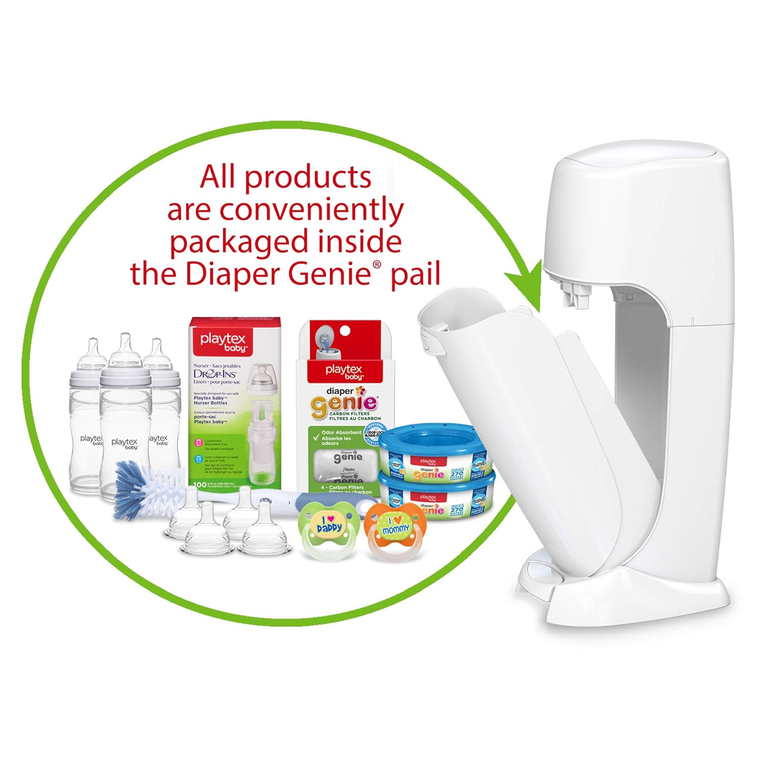 diaper genie gift set