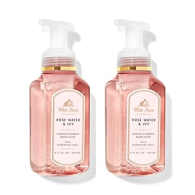 Bath &amp; Body Works Gentle Foaming Hand Soap in ROSE WATER &amp; IVY (Pack of 2)