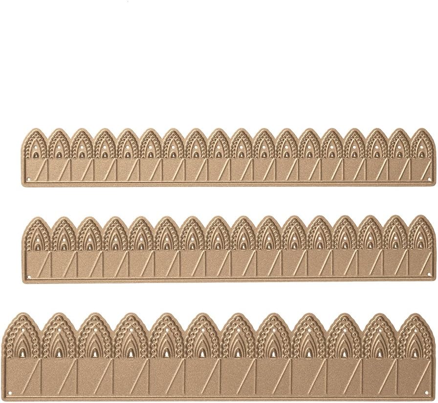 Spellbinders Lilly Pearl Flat Fold Flower/Border Shapeabilities Die, Metal, Brown, 19.5 x 12.4 x 0.2 cm - Image 5