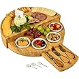 Deluxe Custom Engraved Bamboo Cheese/Charcuterie Board - View #5