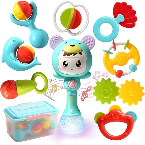 cute baby rattles