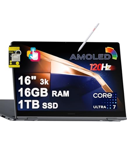 Amazon.com: SAMSUNG Galaxy Book4 Pro 360, Windows 11 Home, Intel