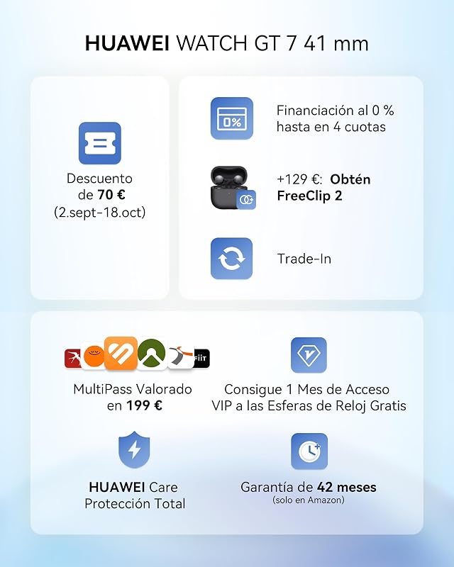 Relógio GT 7 41mm Smartwatch, GPS, para Android e iOS, 14 Dias, Branco