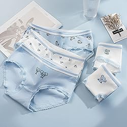 SINMIUANIME Women's Panties Anime Print Underwear