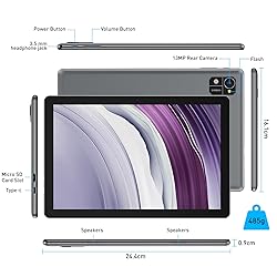 Xgody 10.1 Inch Tablet Android 13,12GB RAM+128GB