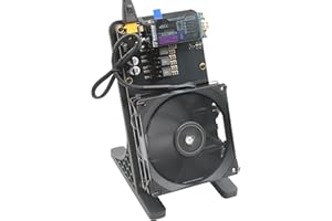 NerdQaxe++ Rev 6.1 Miner Upgraded, 100W 6TH/s, 16.5 J/TH High Efficiency, 2.4G WiFi & Quiet Dual Fan, Open-Source Crypto Mini