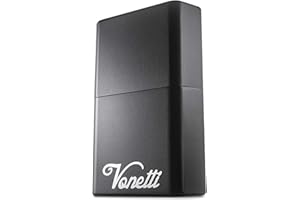 VONETTI ORIGINALE Premium Key FOB Signal Blocker Box- Faraday Signal Protector Tin, Keyless Go RFID Blocking Case, Crypto Wallet Safe Box (Black)