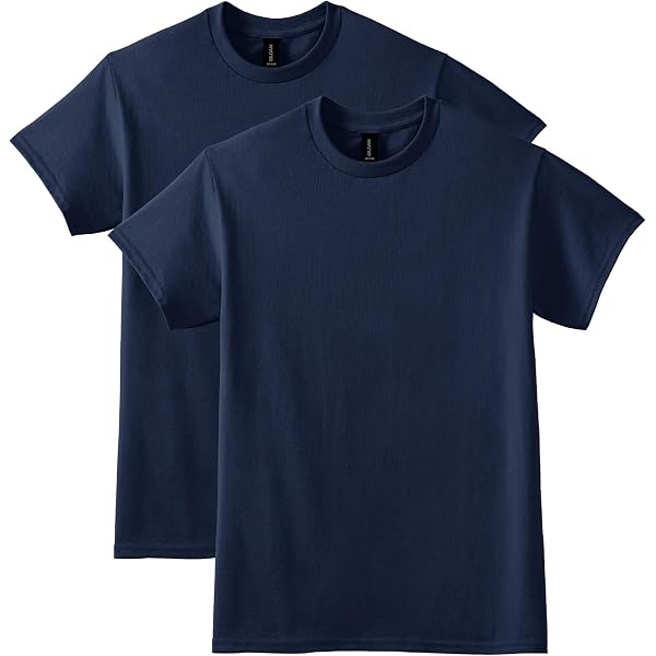 Gildan Heavy Cotton Mens T-Shirt (G5000)-Navy,Medium | Amazon.com