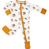 LollyBanks Baby Pajamas,Viscose from Bamboo Newborn Sleeper for Boys | Ulta-soft,2-Way Zipper,Breathable,Infant Romper,Fold-o
