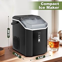 NicBex Nugget Ice Makers Countertop,Ice Machine