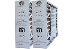 Lennox 16x26x5 Part # X0584 Genuine Lennox Healthy Climate Part # X0584 MERV 11 PACK OF 2 FILTERS