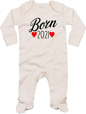 born in 2021 sleepsuit