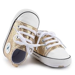 KKIIDDSS Unisex Baby Girls Boys Canvas High-top