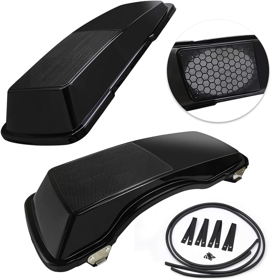 Luggage Saddlebag Lids 6"x9" Speakers For Harley Touring Road Electra