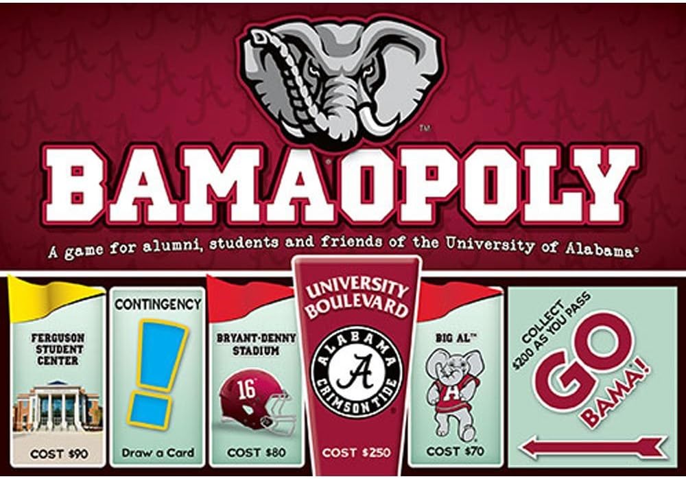University of Alabama Bamaopoly: Toys & Games