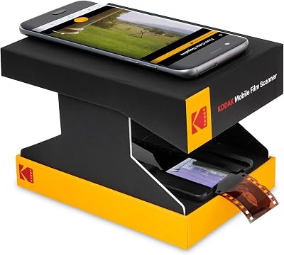 KODAK Mobile Film Scanner Compact 35mm Scanner w/ LED Light & App