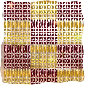 MFLASMF Cortinas de Puerta Cortina de Cuentas de acrílico Divisor de