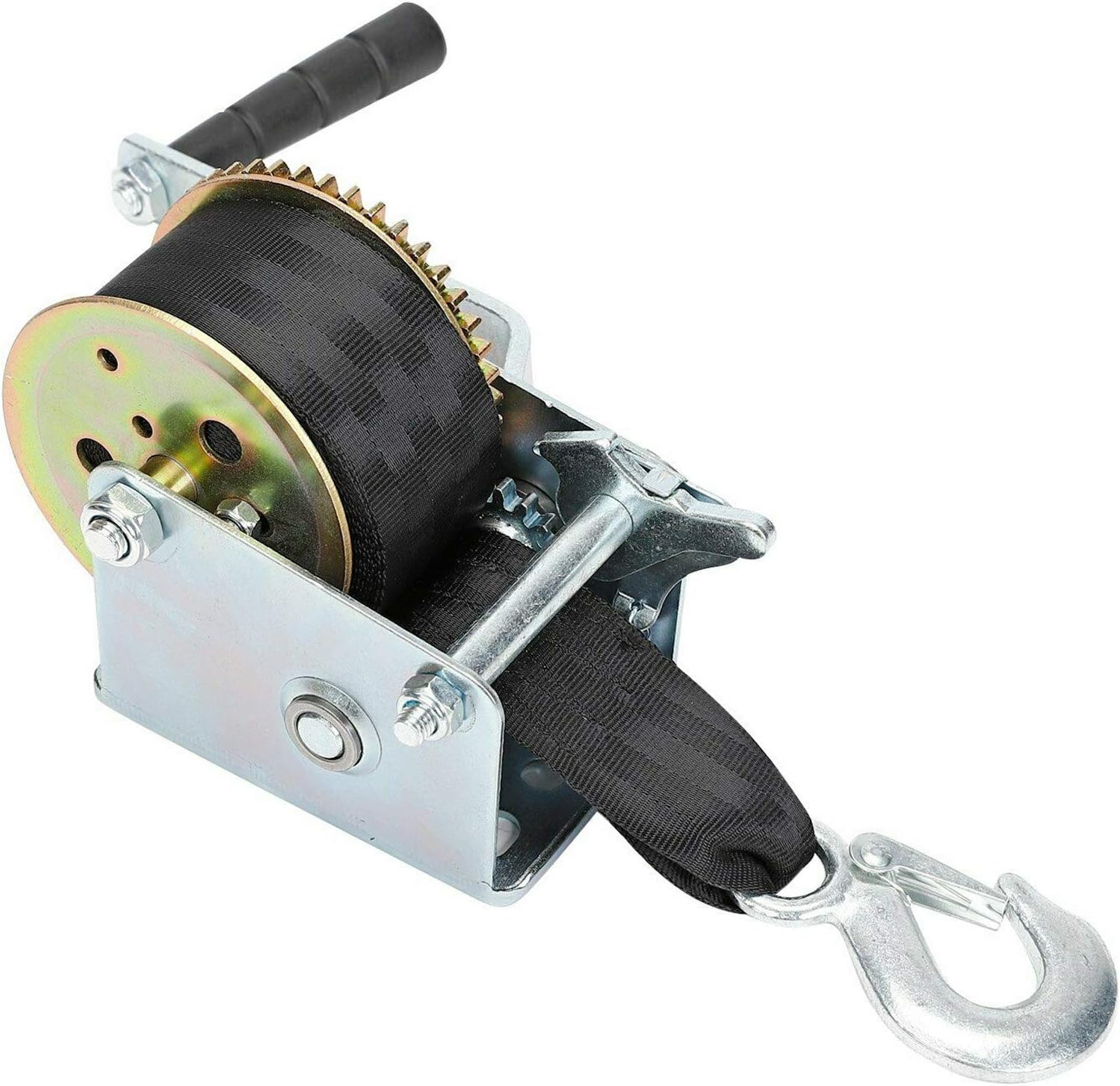 Heavy Duty Hand Winch 1000lbs Rated Capacity Manual Gear Hand Winch