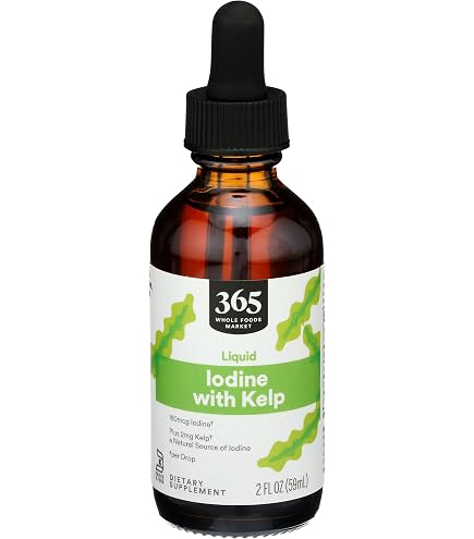 Amazon.com: 365 by Whole Foods Market, Liquid Iodine with Kelp, 2 OZ