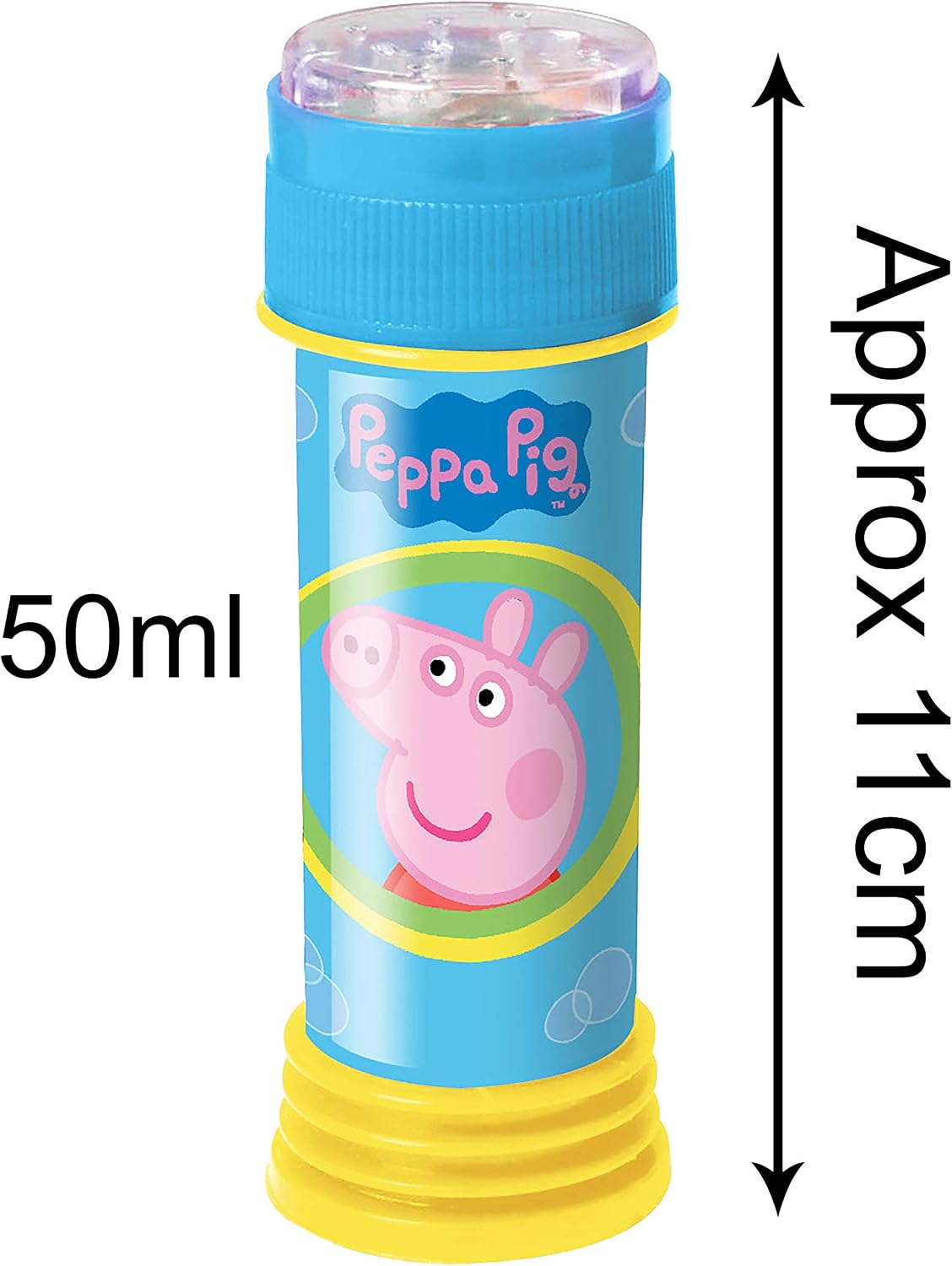HTI Peppa Pig 2 In 1 50ml Bubble Solution With Bubble Wand & Maze, Multicolor - Image 3