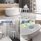 Panana 360° Swivel Shower Stool Aluminium Frame 7-Level Height Adjustable view 7