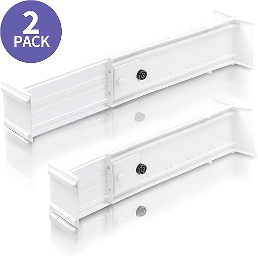 Amazon Com Bee Neat Brand 2 Pack Of Adjustable Ratcheting Drawer