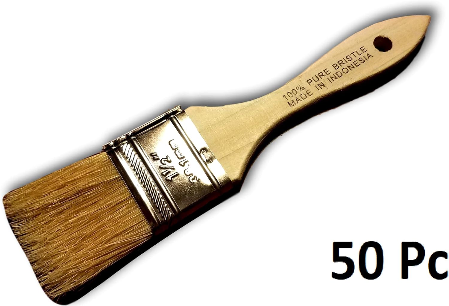 Chip Brushes Brush Bulk 50 Pc of 1.5" Brush Perfect for Adhesives Paint