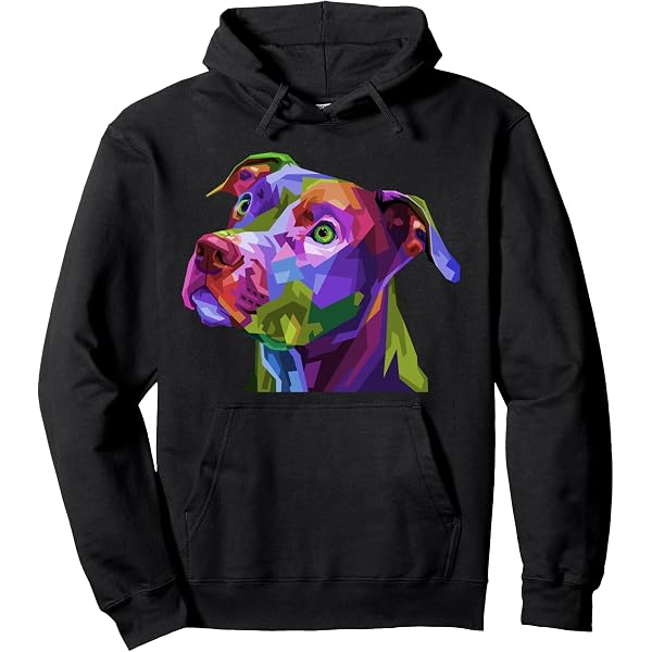 Catboroz Pitbull Dog 3D Hoodie - Unisex Animal Lover Pullover Sweatshirt For Men & Women