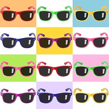 cheap neon sunglasses party favors